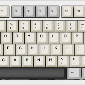 Clavier Mécanique sans Fil ATTACK SHARK X86, Blanc Étoilé, Aluminium CNC, RGB, BT/2,4G/USB-C, Mac/Win